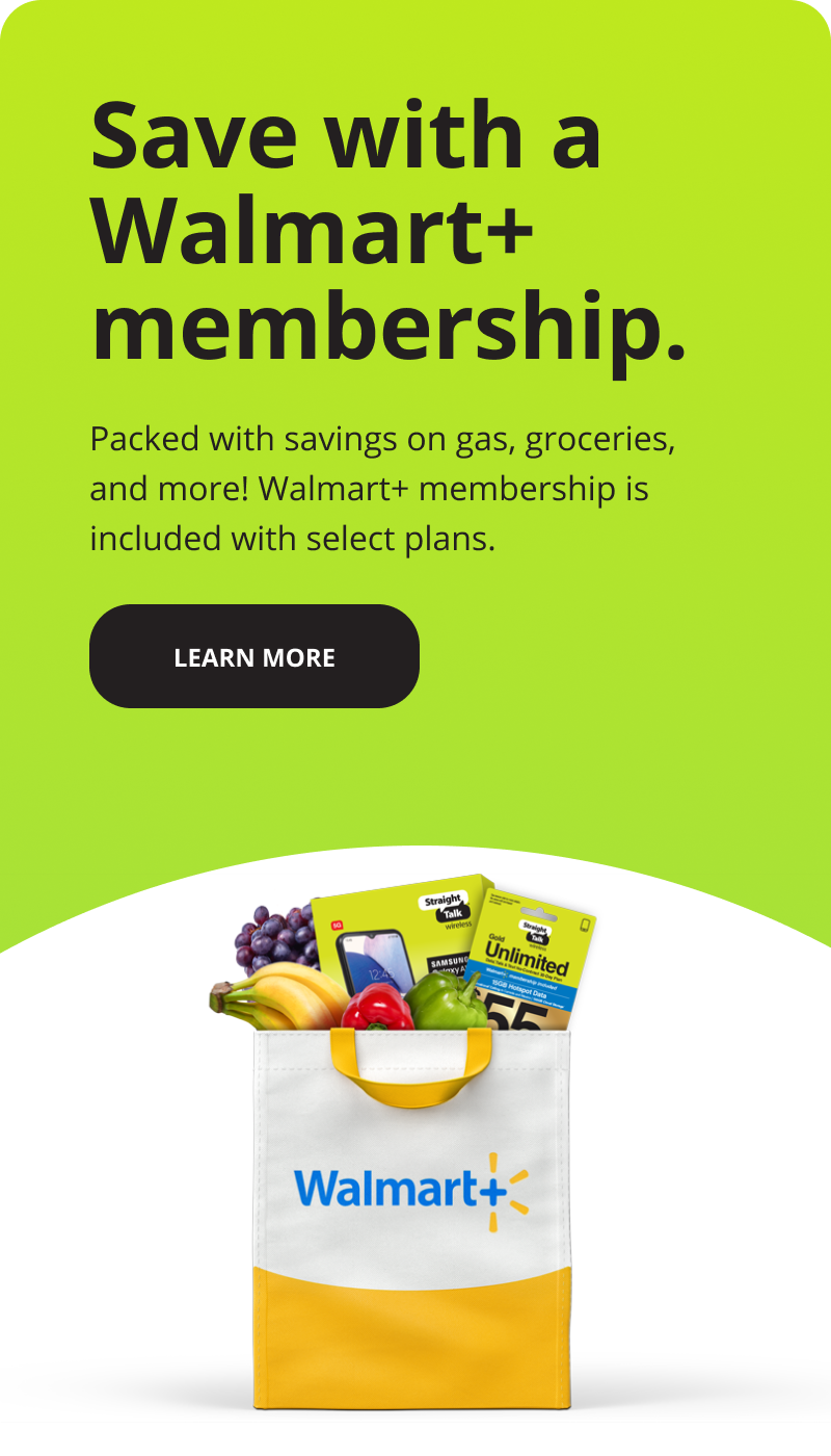 Save with a Walmart+ membership.