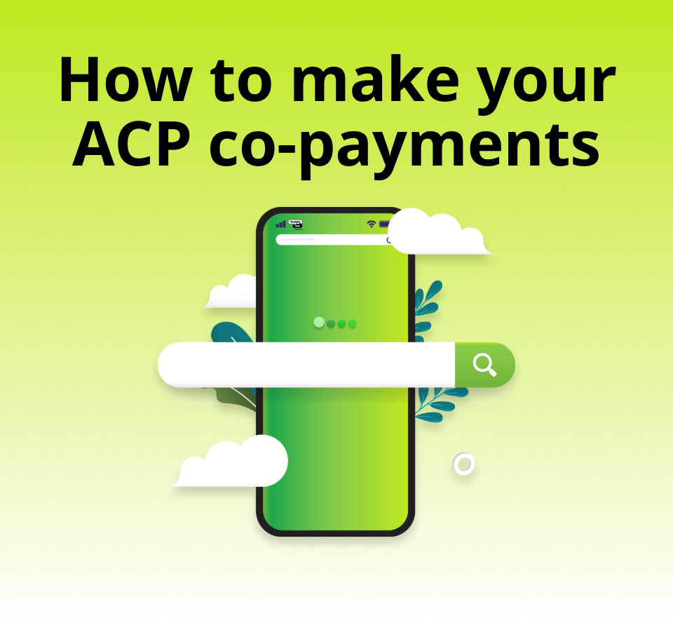 How to make your ACP co-payments