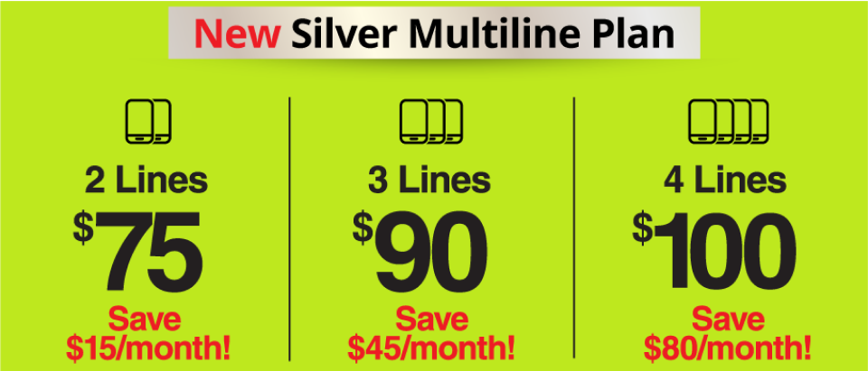 New Silver Multiline Plan