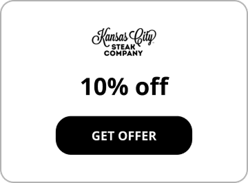 Kansas City Steak Company. 10% off. Get offer