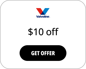 Valvoline. $10 off. Get offer