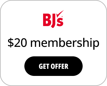 BJs. $20 membership. Get offer