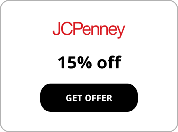 JCPenney. 15% off. Get offer