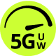 5G Ultra Wideband Icon